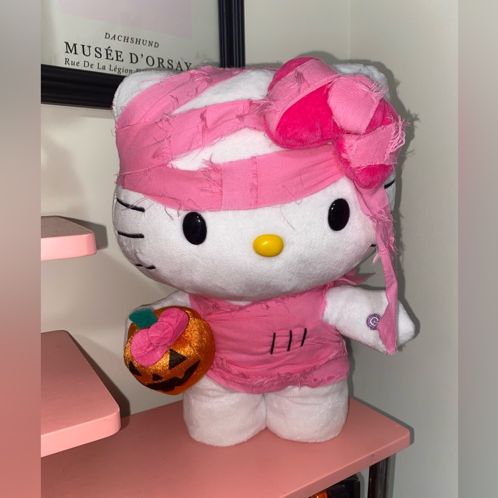 Hello Kitty Plush Mummy Side Stepper Toy
